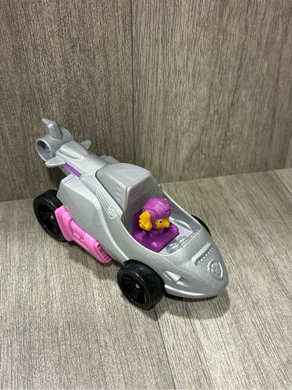 Paw Patrol Skye Vehicle Pink Silver Car Spin Master